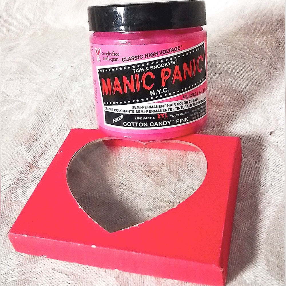 Manic Panic "Dye For Peace" Cotton Candy Pink Semi Permanent Hair Cream